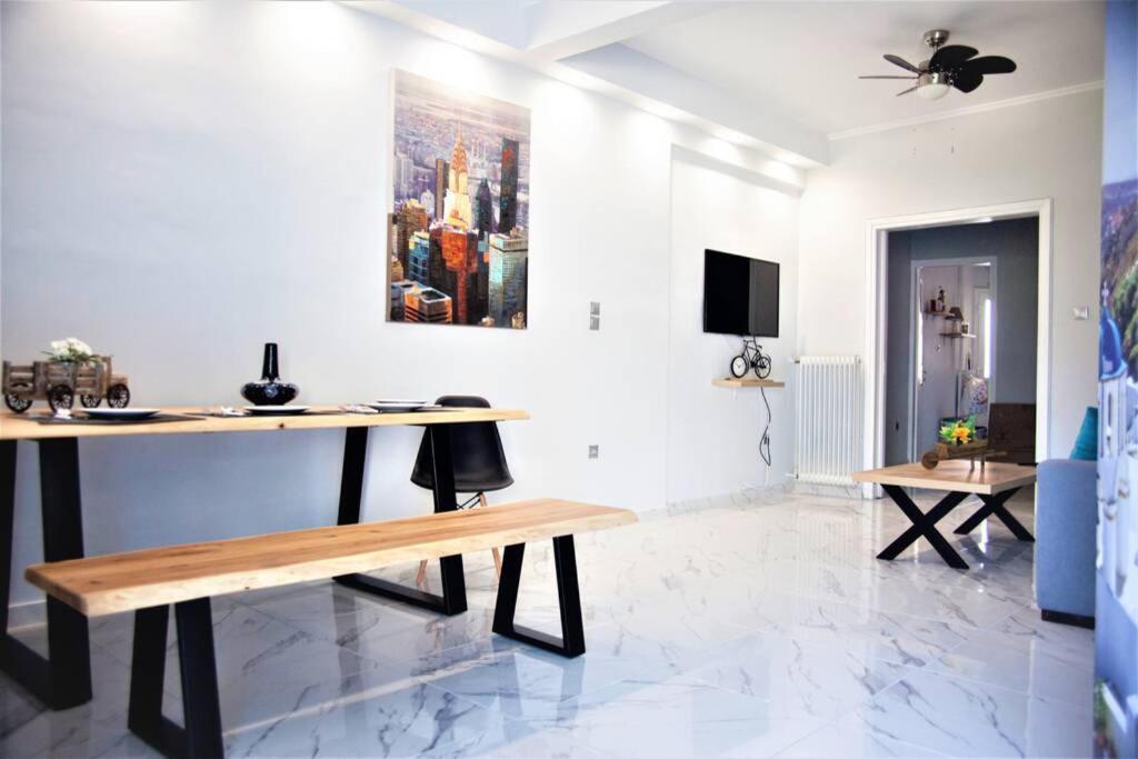 Athens Central 3Bd Apartment Next To Metro Luxury Bagian luar foto